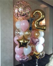 Сет №45. Воздушные шары с гелием на детский день рождения.