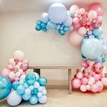 Оформление праздника воздушными шарами.