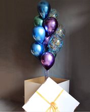 Коробка сюрприз с воздушными шарами №3