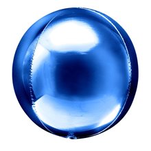 Шар сфера 3D, цвет синий. 41см.